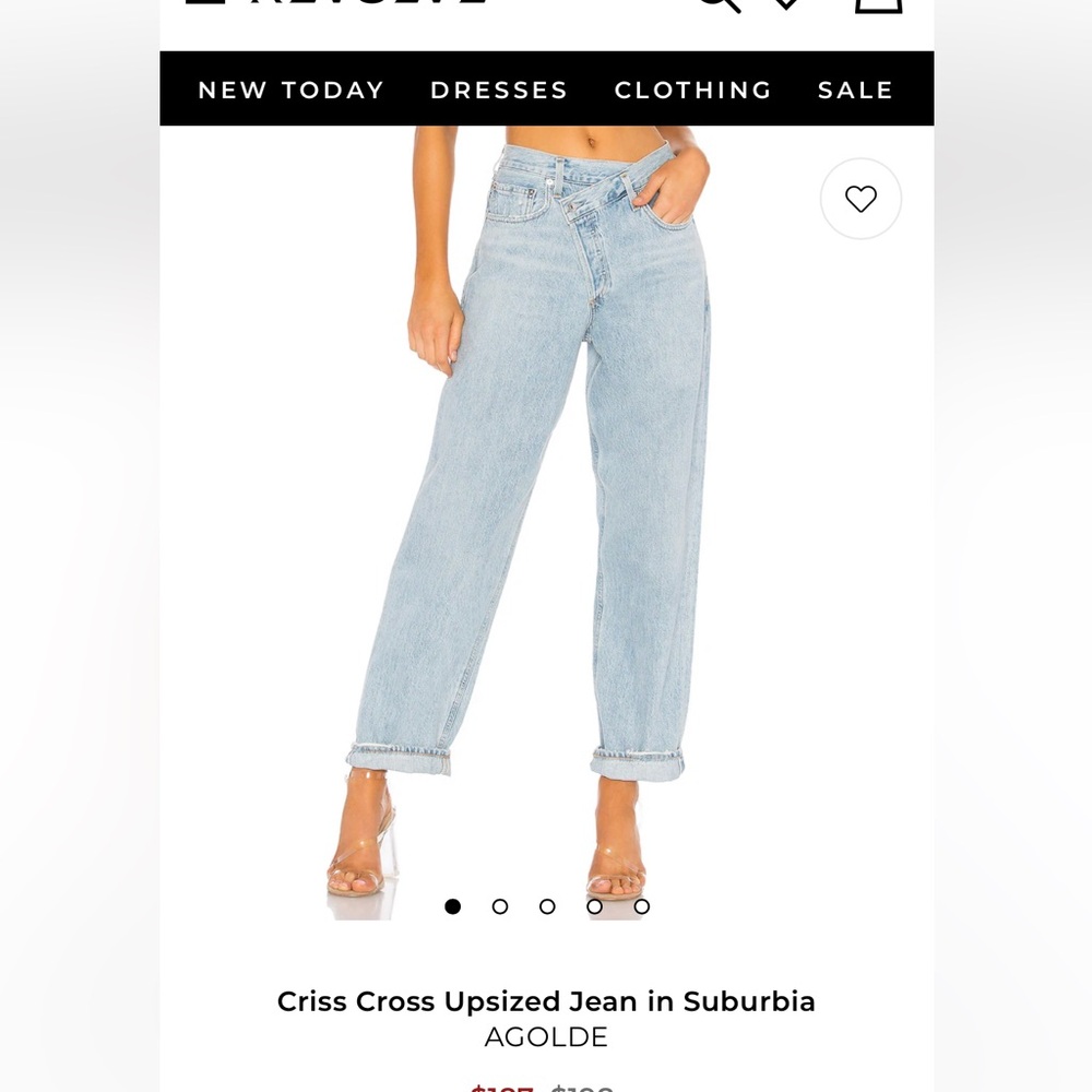 Agolde Women's Light Blue Flare Jeans